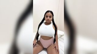 Asian Filipina boobs bouncing
