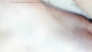 feet fetish close up and hairy pussy