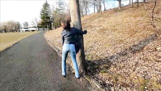 Public pissing and flashing