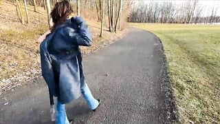 Public pissing and flashing