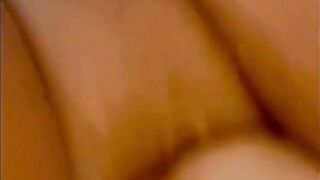 Close up shower pussy play with 7 inch dildo