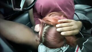 Toothless Stepmom Sucks The Soul Out Of Her BBC Stepson While Parked In A Public Car! Pt.2