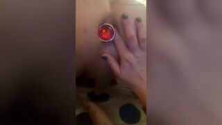 Metal anal expander, Anal fist and Buttplug
