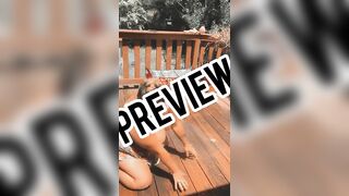 OF preview - soaking wet tits and pussy