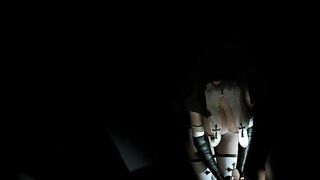 Private Dance In Semi-Darkness From Korean Beauty - In Sexy Nun Costume (3D HENTAI)