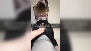 Cheating wife sends snaps to husband after Bar Cuckold German