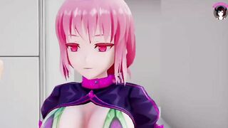 Playing With Futanari Cock (3D HENTAI)