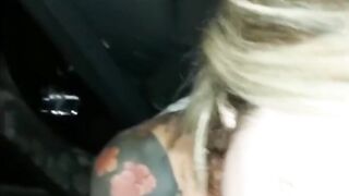 Double blowjob with cum in mouth