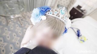 ????(vol1) Cosplay Having sex with an idol while still in our wedding dress costumes.【Aliceholic13】