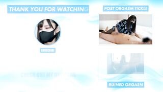 good job in tickling and edging???? especially tickling as you rampaged a lot from start to finish ...