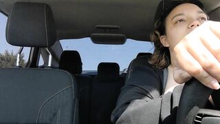 Trying Topless Driving for the First Time!