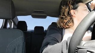 Trying Topless Driving for the First Time!
