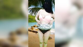 Real Arab big tits Muslim step mom masturbates pussy, Arabian orgasm on webcam in hijab