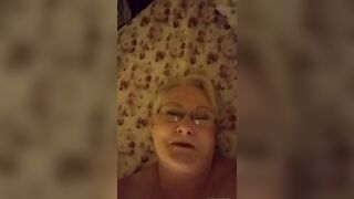 Granny Gets off by Dirty Talking