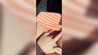 masturbation in the car - Jasmine SweetArabic Arab Camgirl