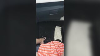 masturbation in the car - Jasmine SweetArabic Arab Camgirl