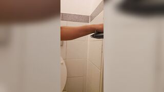 I masturbate in the toilet - Jasmine SweetArabic Arab Camgirl