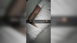 German Teen fucks Friend in Hotel Room Snapchat