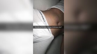 German Teen fucks Friend in Hotel Room Snapchat